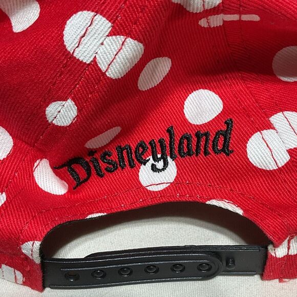 Disneyland Minnie Mouse Polka Dot Cap - Picture 3 of 7